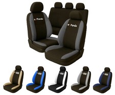 COPRISEDILI AUTO COMPATIBILI PER PANDA CON LOGO RICAMATO MADE IN ITALY