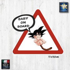 Bebè a bordo adesivo sticker baby on bord baby goku goku-baby auto moto