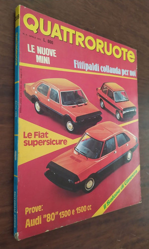 Quattroruote 208 1973 - n°, audi