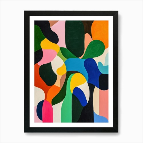 Quadro astratto 3108 - , stampa