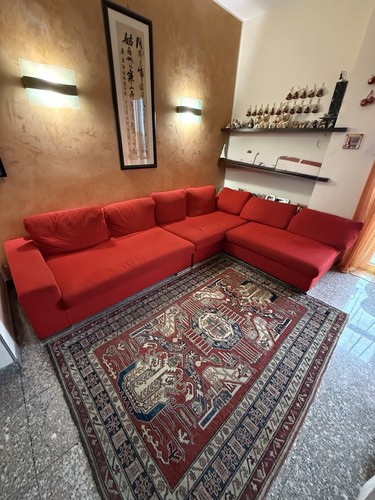 Divano angolare moduli usato - divano,