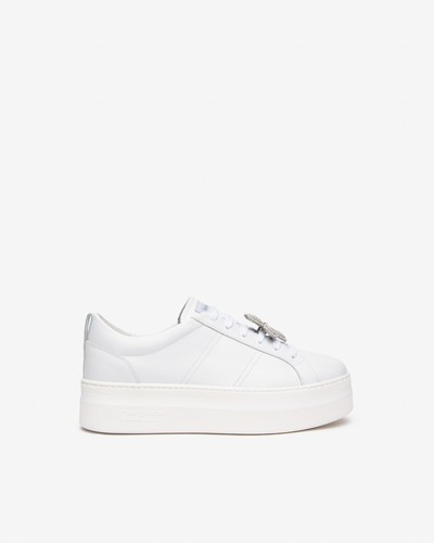 Sneakers donna nero giardini - nero,