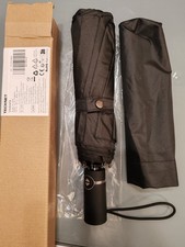 Ombrello Nero TECKNET - resistente A venti Forti e Antitempesta