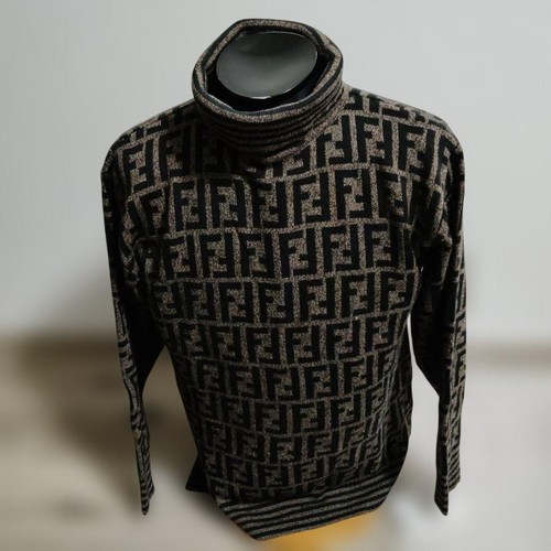 Fendi zucca print turtleneck - zucca,