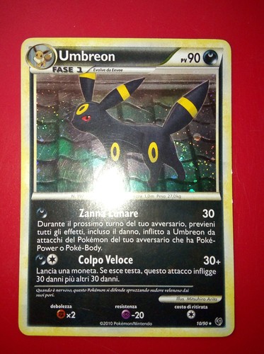 Pokemon card umbreon senza - card,