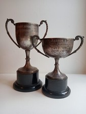 Coppia Coppe Trofei Vintage