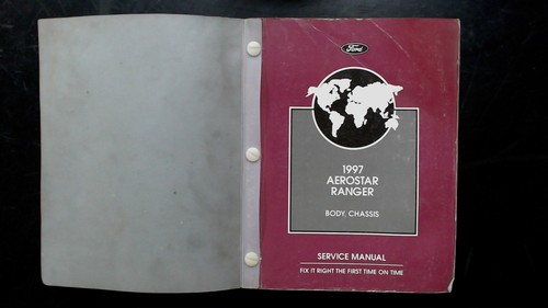 Ford aerostar ranger - ranger, manuale