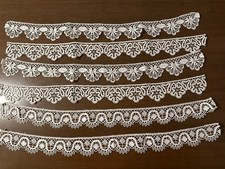 ANTICO PIZZO AL TOMBOLO 6 SPEZZONI DA 65 CM ALTEZZA 6 CM