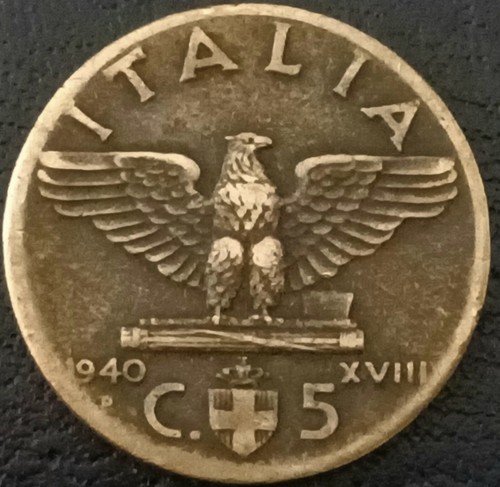 Italia moneta centesimi - 5,