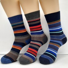 3 Paio Donna Bambù Righe