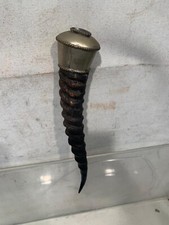 Antico Porta Polvere Da Sparo