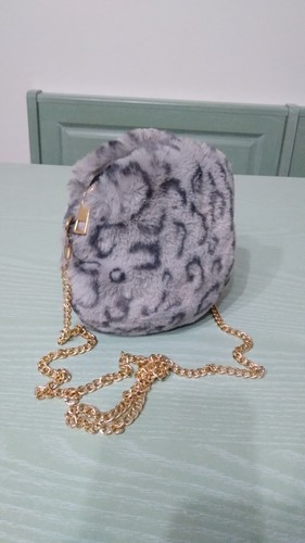 Mini borsa donna pelliccia - ,