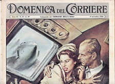 DOMENICA DEL CORRIERE N. 45-6/11/1960-COMET/KENNEDY-NIXON/S. LOREN/S. CATALDO-M7