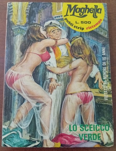 Fumetto sexy maghella 1979 - sexy,
