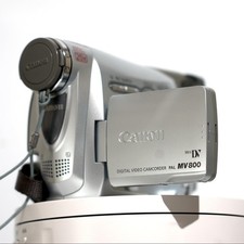 Canon MV800 Videocamera MiniDV Portatile Argento | Testata | Con Nastro Mini DV Sigillato