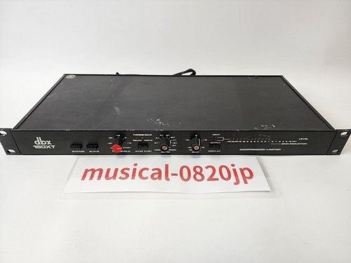Dbx 160xt sound compressor - sound,