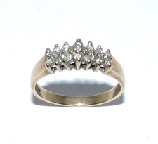 Anello Cluster In Diamante In