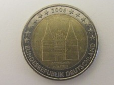 MONETA DA 2 EURO GERMANIA 2006 Schleswig-Holstein ZECCA F