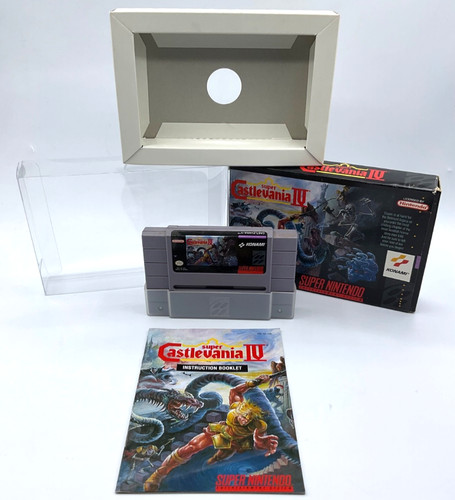 Super castlevania snes box - castlevania,