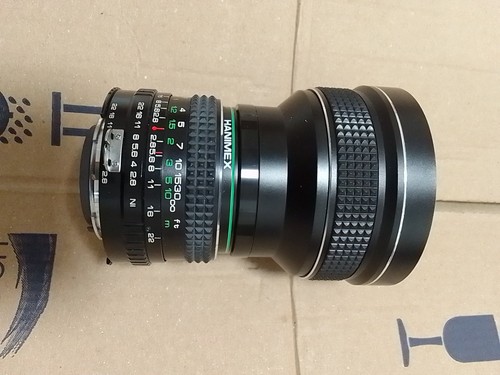 Obiettivo hanimex 28mm 8 - hanimex, 2,8