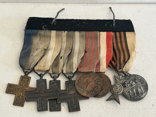 Ww2 militaria medagliere - con, 8