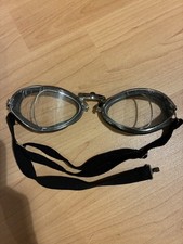 Occhiali da pilota Jeantet Aviator 4400 anni 70 made in France moto vintage