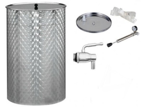 Serbatoio tino inox - da, lt