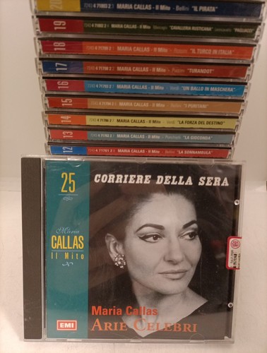 Lotto 25x maria callas mito - 25x, il