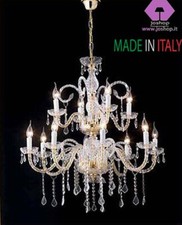 lampadario cristallo 12 luci