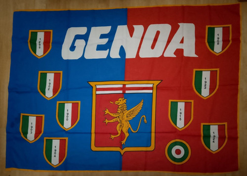 Bandiera genoa 1893 - genoa, football