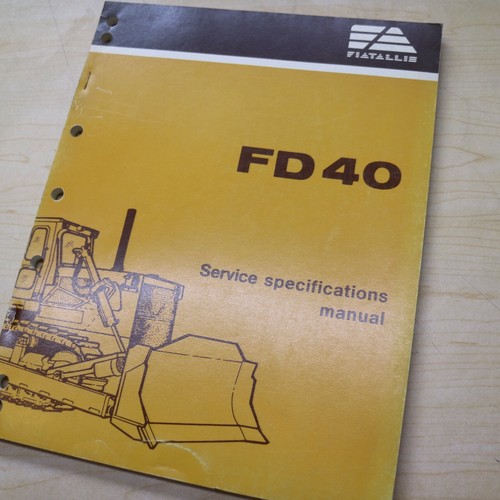 Fiat allis fd40 track - fiat,