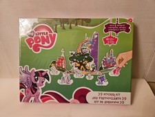 Kit adesivi little pony - 3d,
