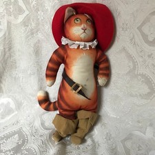 Bambola vintage Gatto con gli