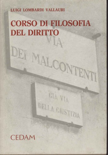 Corso filosofia del - di,