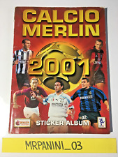 (R8) CALCIO 2001 -Merlin- ALBUM con 207/665 Figurine-Stickers