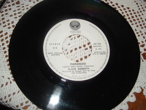 Black sabbath paranoid - paranoid, "