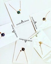 Planet Necklace Sterling