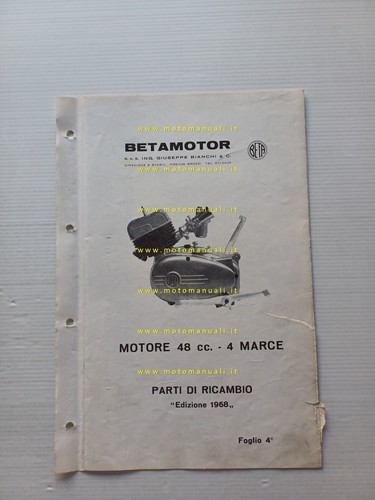 Beta motore 1968 - beta, 4m