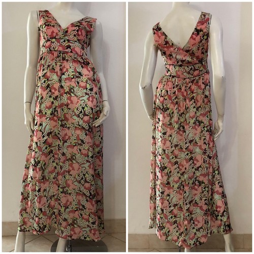 Pinko vestito maxi abito rosa - maxi,
