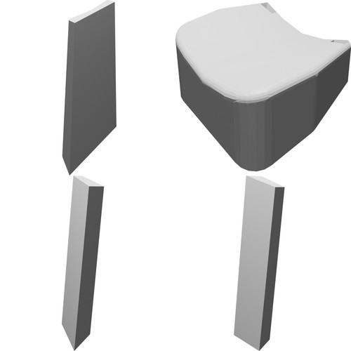 Sedile camion scala 14 - scala, 1:14