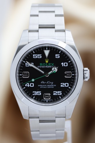Rolex air king 40mm - king, automatico