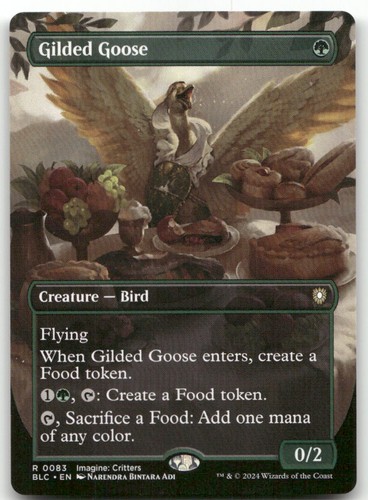 Gilded goose - gilded, confini)
