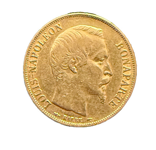 Francia 1852 oro franchi - 20,
