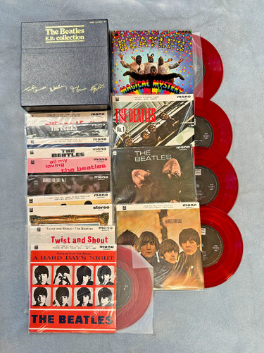 Rare red japan the beatles - rare,