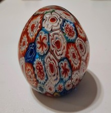 Fermacarte vintage in vetro