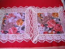 Lace doily rose - x,