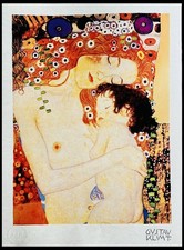 Gustav Klimt litografia COA