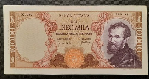 000 lire michelangelo - michelangelo, decr