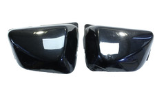 Yamaha XV 535 Virago Coperchio Laterale li + Custom Orig. Carenatura Nero Cover