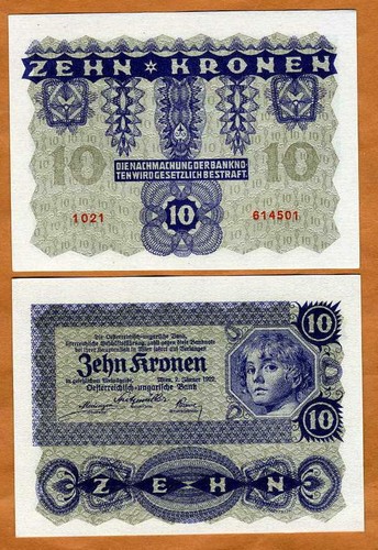 Austria corone 1922 - austria,,